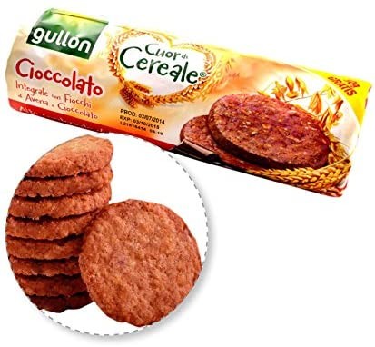 Biscotti Gullòn Cuor di Cereale Cioccolato gr.280