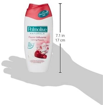 Palmolive - Naturals, Doccia Latte con Fiori di Ciliegio e Latte Idratante - 250 ml