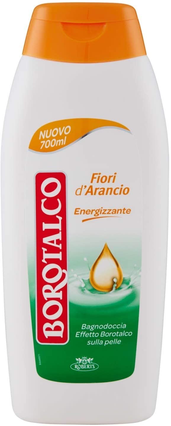 Borotalco Bagnoschiuma Corpo Fragranza Lavanda e Iris, Bagnoschiuma Rinfrescante, Effetto Borotalco sulla Pelle, Ottimo per Uomo