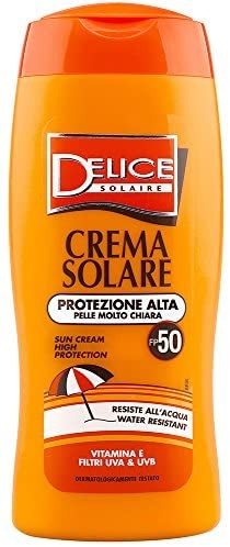 Delice Solaire Crema Solare Protezione Molto Alta - Confezione da 12 x 250 ml