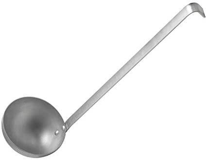 INOXPRAN PARDINI Mestolo Alluminio albergo cm16 Utensili da Cucina, Grigio, 7x7x24 cm