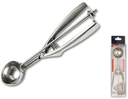 HOME 9954000 Professional Dosatore Gelato Acciaio Inox Mm40 Utensili da Cucina, Inossidabile
