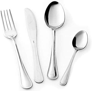 Home Prestige Cucchiaini Moka, Confezione da 6 Pezzi, Acciaio Inossidabile, 7x3x23 cm, 6 unità