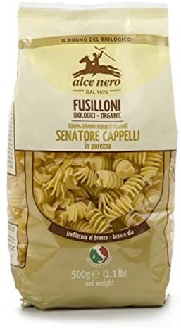 Alce Nero Fusilloni grano duro Senatore Cappelli biologici
