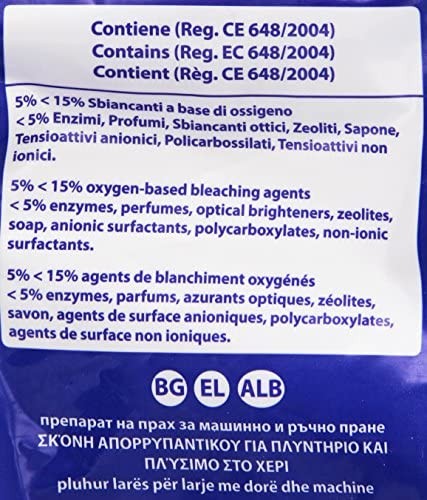 Soft Multi Polvere Lavatrice Detersivo Blue Oxygen 78 Lavaggi - 4680 g