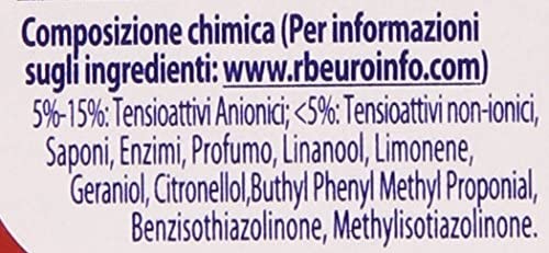 Lip Woolite Detersivo Liquido, Mix Color, 1500 ml