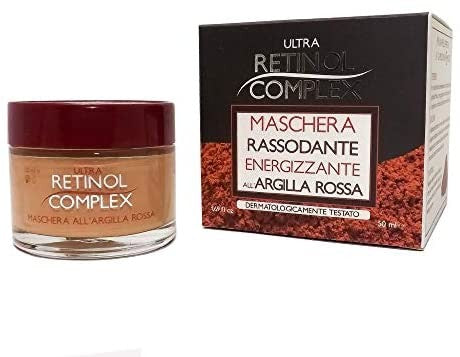 Ultra Retinol Complex Maschera Rassodante Energizzante all'Argilla Rossa - 50 ml