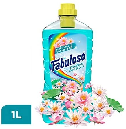 Fabuloso Detergente Freschezza Fiori di Loto, 1 L