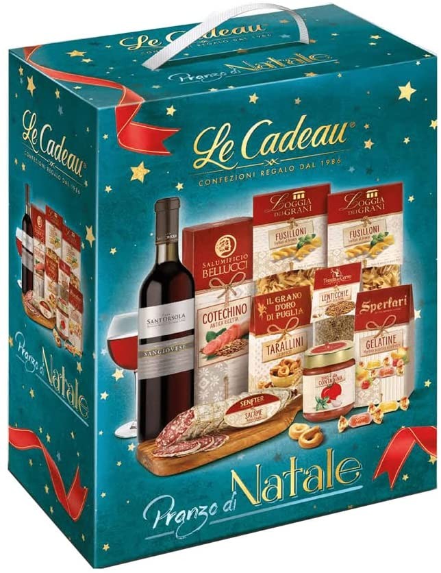 Scatola Natale Pranzo di Natale 9 Pezzi