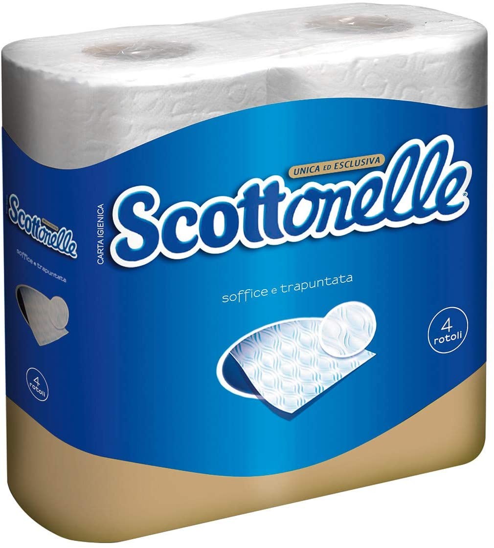 Lampa Scottonelle Rotoli Carta Igienica, Confezione da 4