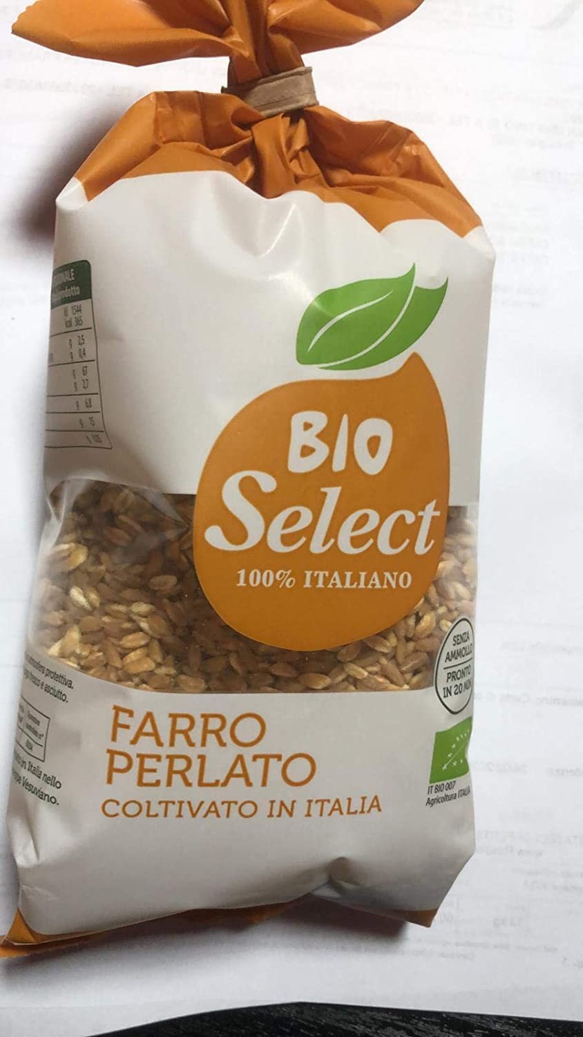 Farro Perlato Bioselect 100% Italiano Gr 400