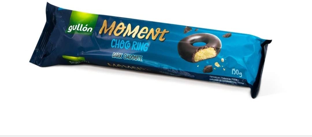 Gullon moment choco ring dark chocolate X 5