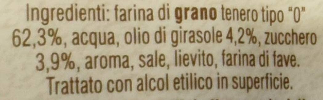 Mulino Bianco Pane Cuor di Pane Senza Crosta, 325g