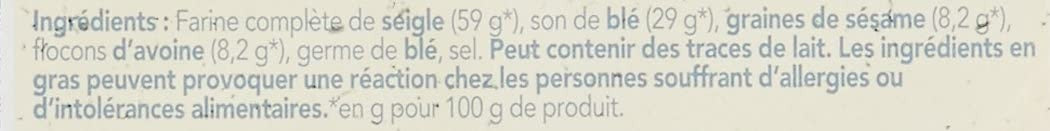 Wasa Fibres, Cracker con 100% Segale Integrale, 230 g, Ricchi di Fibre