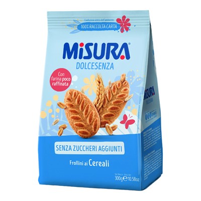 MISURA BISCOTTI CEREALI GR.330SENZA OLIO PALMA