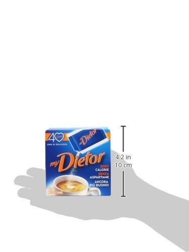 Dietor - Dolcificante, Zero Calorie, Pacco da 40X0.8 g, totale: 32 g