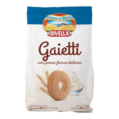 DIVELLA GAIETTI ALLA PANNA GR.400