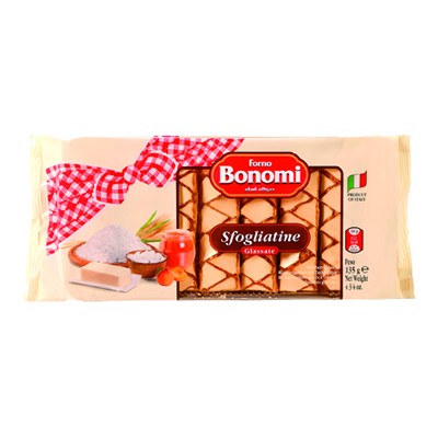 BONOMI SFOGLIATINE GLASSATE GR.135