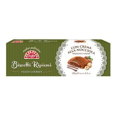 DI LEO BISCOTTI CREMA NOCCIOLEGR.150