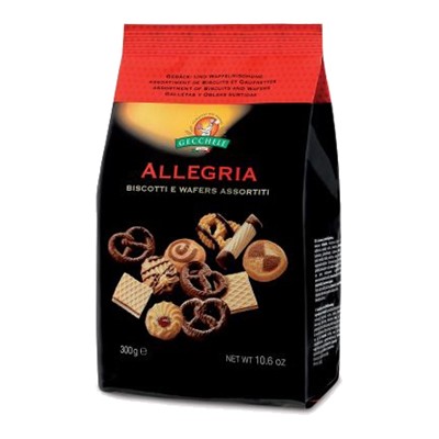 GECCHELE ALLEGRIA GR.300 BISCOTTI ASSORTITI