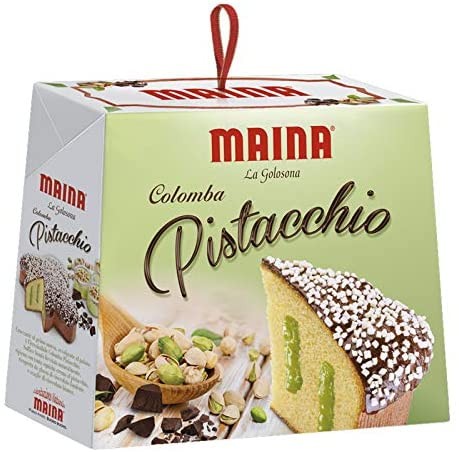 COLOMBA LA GOLOSONA CREMA PISTACCHIO MAINA 750 GR CIOCCOLATO FONDENTE PASQUA