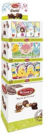 Witor's Maxi Isola Di Pasqua Ovetti 11 Tin Box 15 Allegra Pasqua 16 Pulcino Feltro, 100g