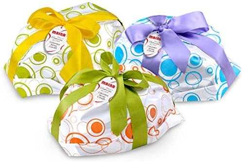 COLOMBA CLASSICA MAINA 1 KG SENZA CANDITI INCARTATA A MANO PASQUA REGALO FIOCCO