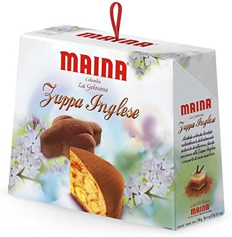 COLOMBA LA GOLOSONA ZUPPA INGLESE MAINA 750 GR CREMA ALKERMES CACAO PASQUA