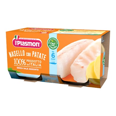 PLASMON OMOGENEIZZATO GR.80X2NASELLO
