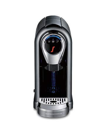 Segafredo ESPRESSO 1 PLUS Libera installazione Macchina per espresso Nero, Argento 0,75 L 1 tazze