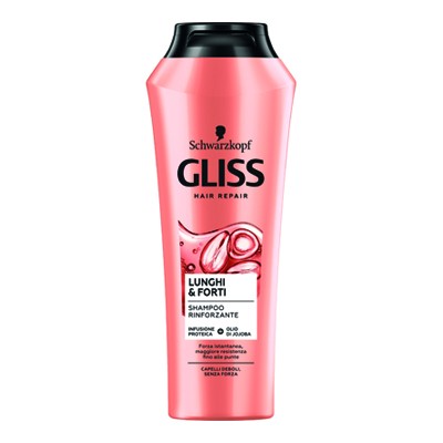 GLISS SHAMPOO ADDIO DOPPIE PUNTE LUNGHI&FORTI 250