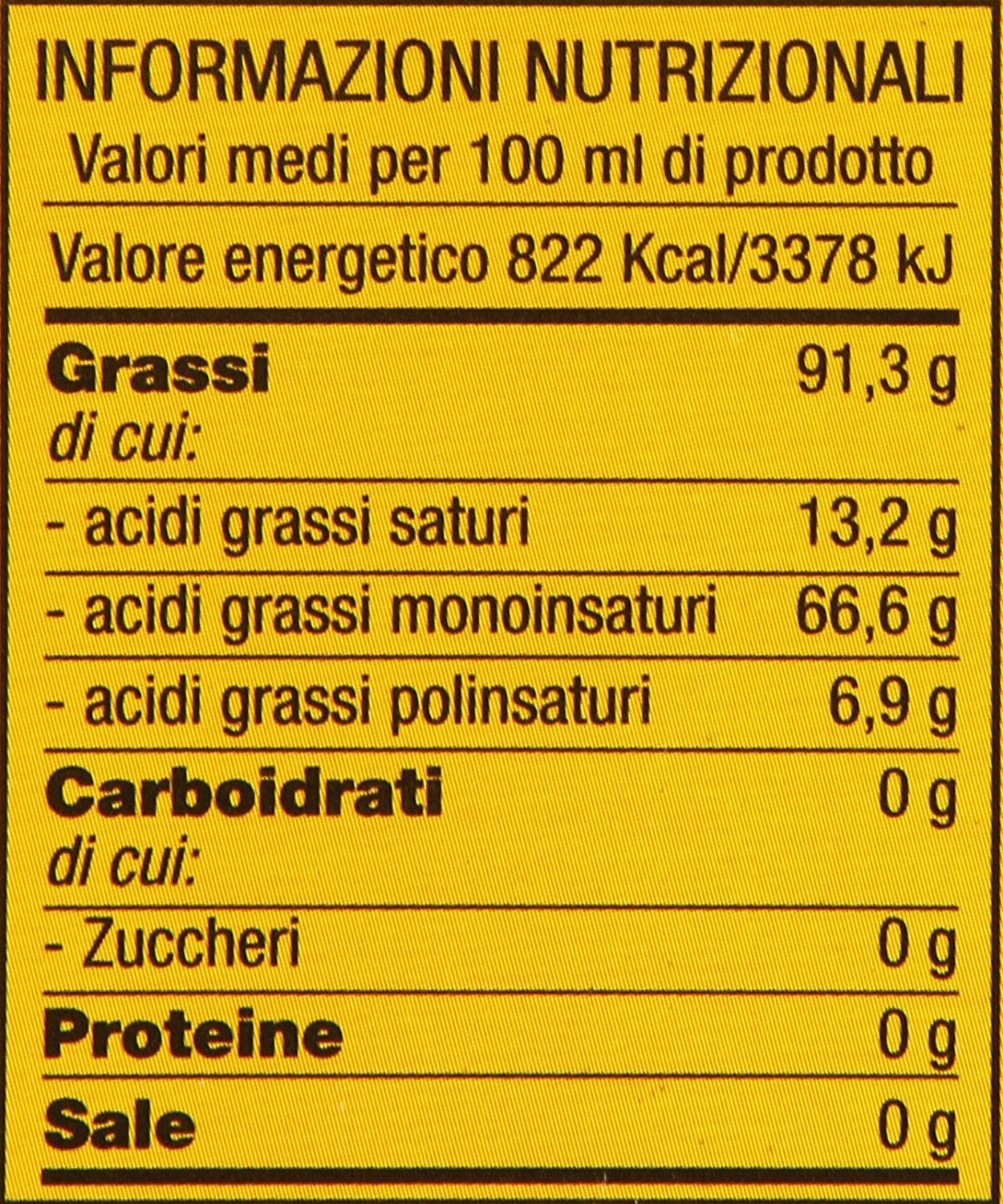 Desantis - Olio Extra Vergine Di Oliva, 100% Italiano - 5000 Ml