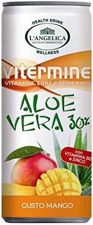 L'Angelica Aloe Mango in Lattina - 1 Lattina da 240 ml