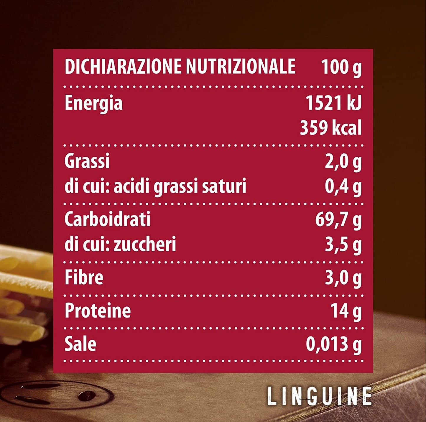 Barilla Pasta Al Bronzo Linguine 100% Grano Italiano, Pasta Trafilata Al Bronzo con Lavorazione Grezza, Ruvidità Intensa, Format