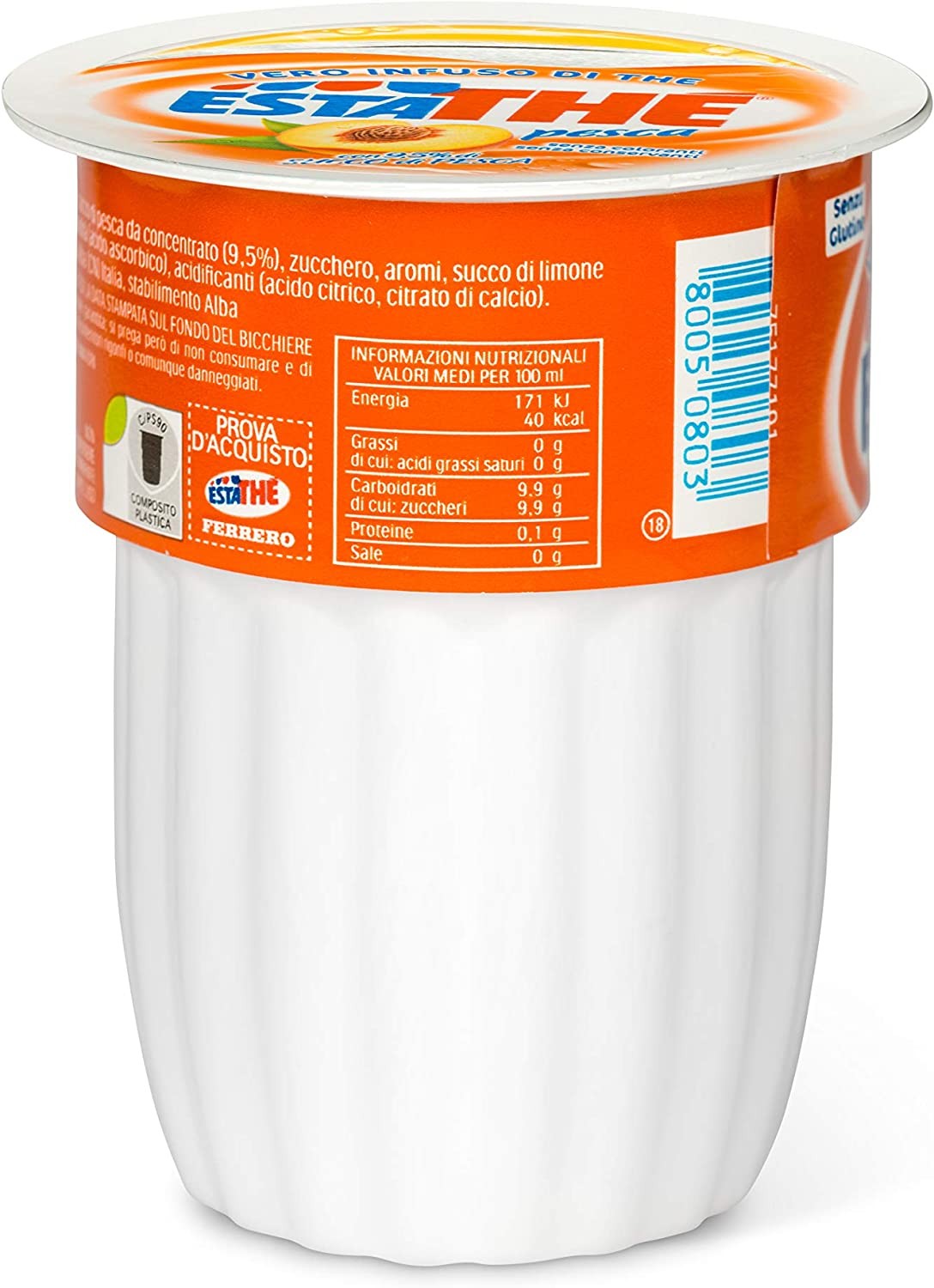 Estathé Infuso di Thè Pesca, 3 X 200ml