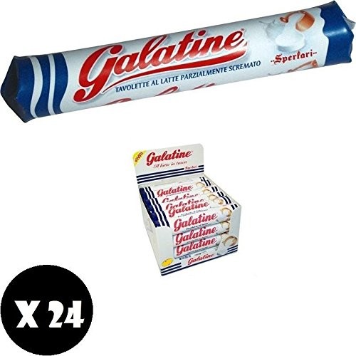 GALATINE CARAMELLE AL LATTE 80% 24 Pz