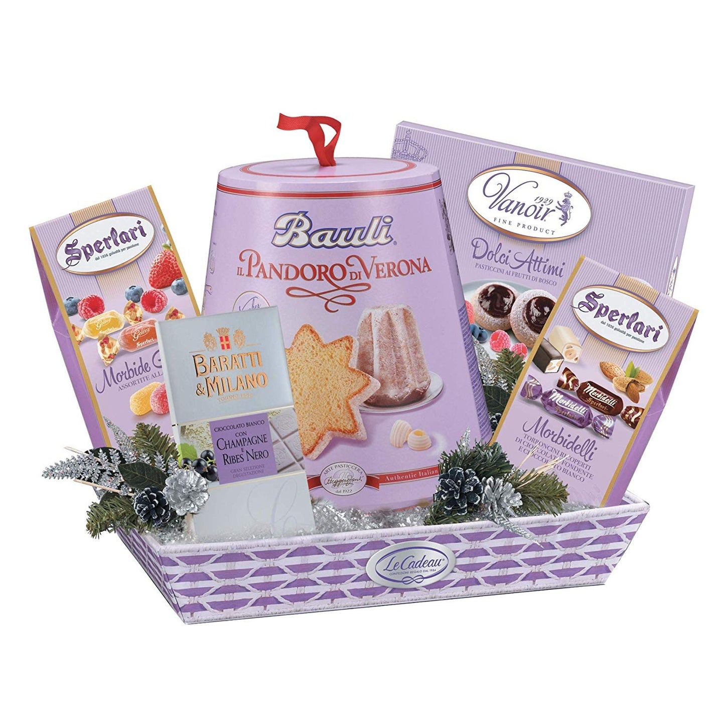 Cesto Natale Gioiello Le Cadeau 6 pezzi