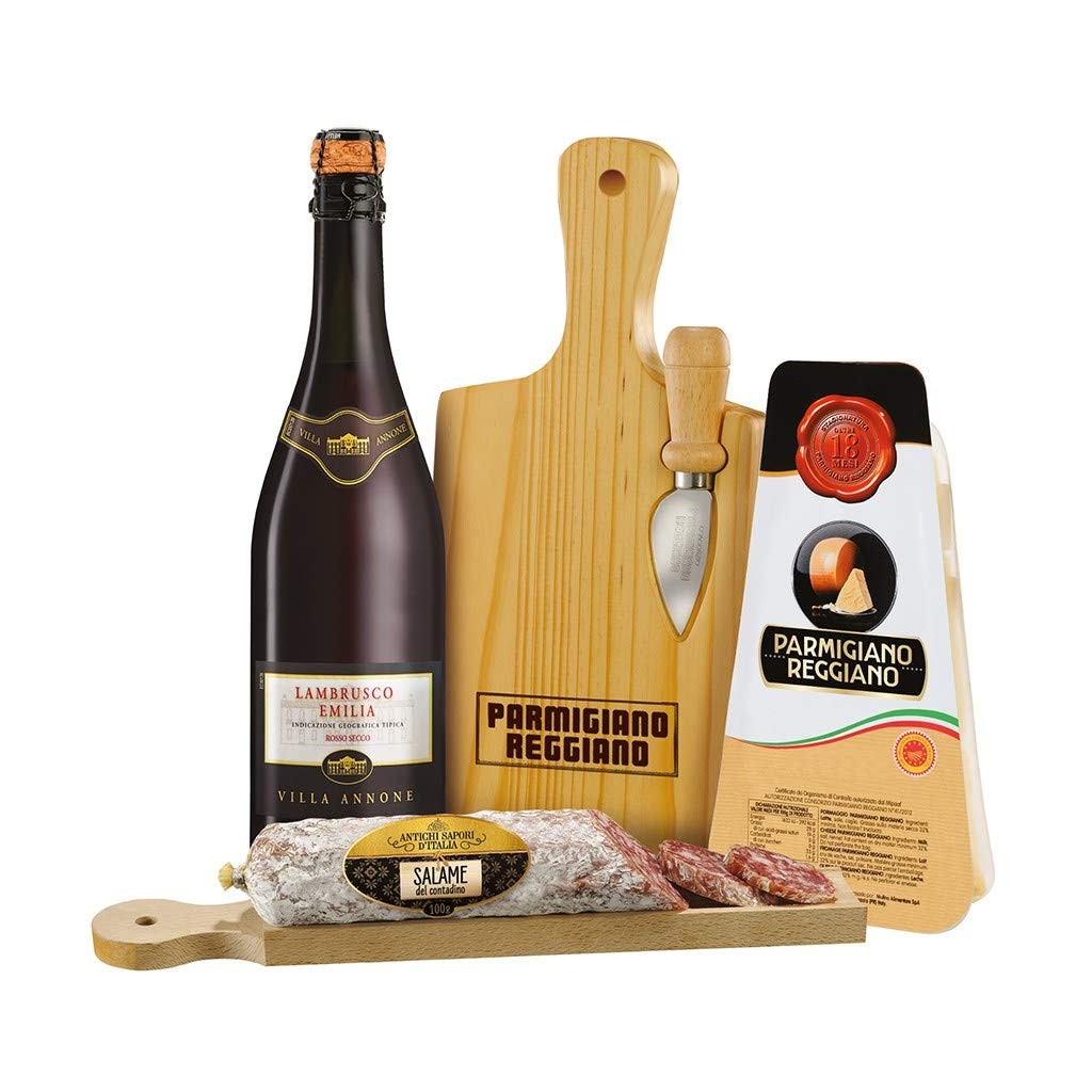 Confezione Regalo Natalizia Tagliere Dei Sapori Parmigiano Reggiano 18 Mesi 04107