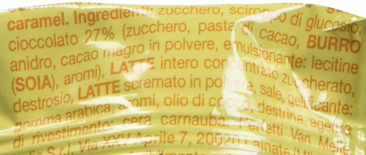 Alpenliebe Caramelle Mou Ripiene di Cioccolato Fondente, Gusto Choco Caramel, Confezione da 1000 gr