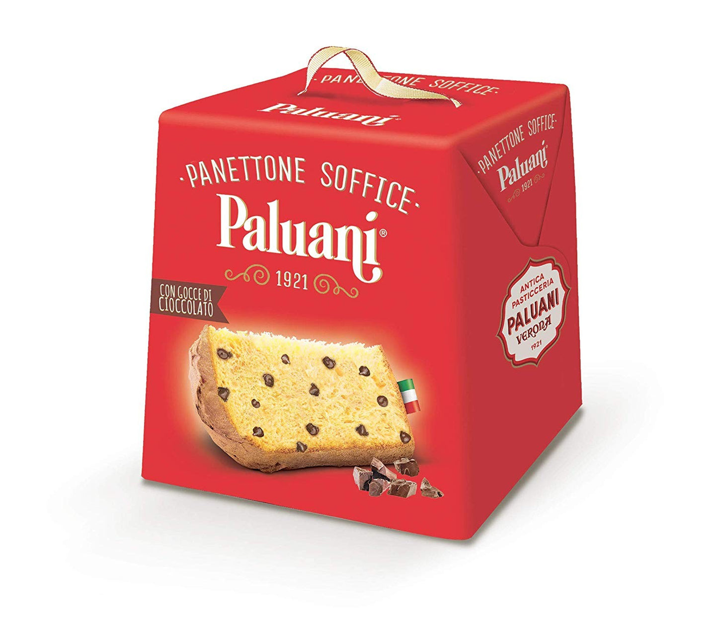 Panettone con gocce di cioccolato