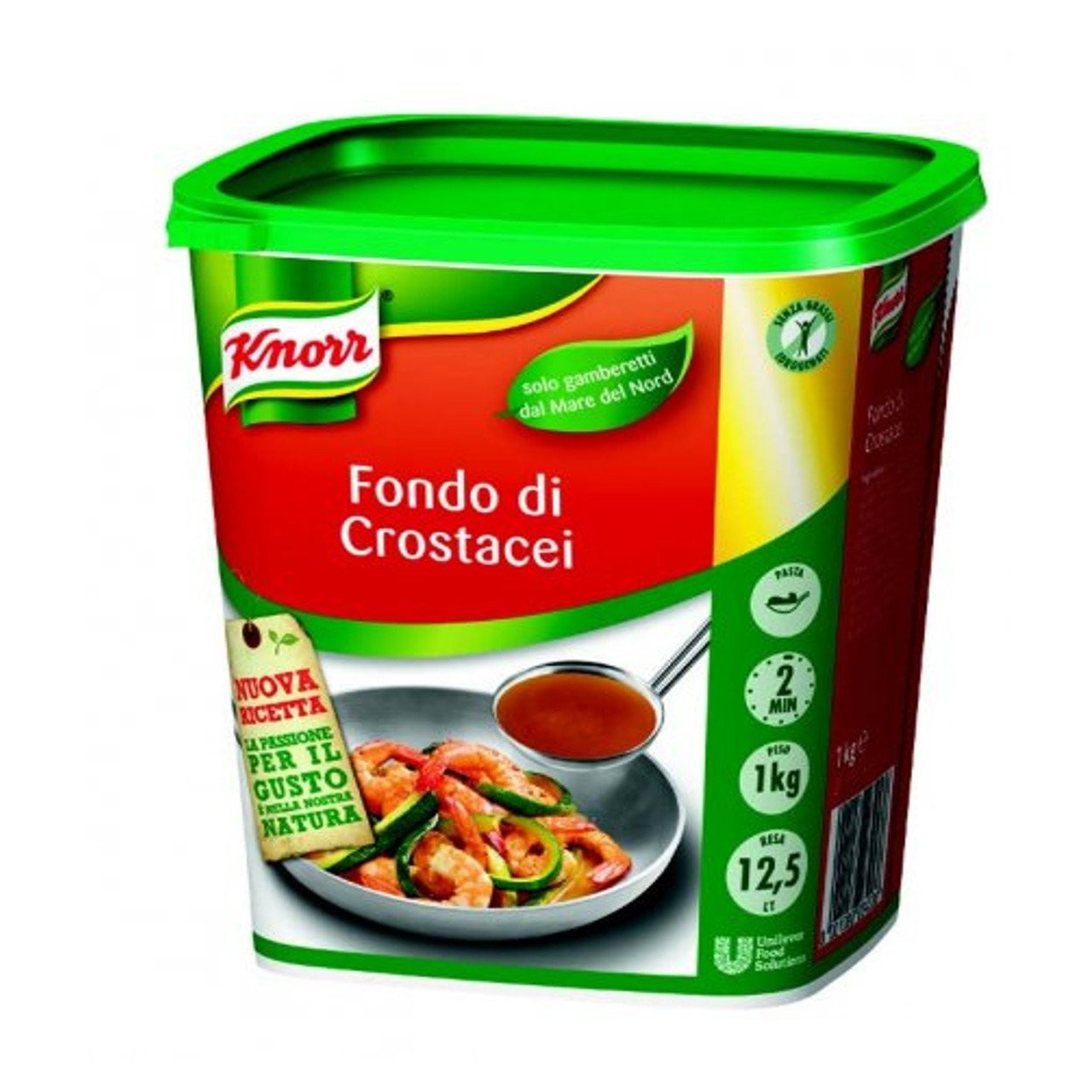 Knorr fondo di crostacei (in pasta) confezione da 1 chilogrammi