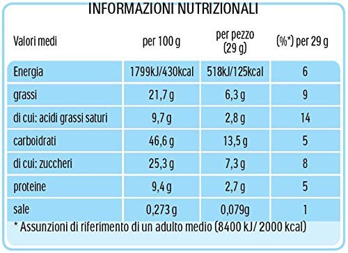 Kinder Pan E Cioc - 1 confezione da 10 merendine - 300 gr