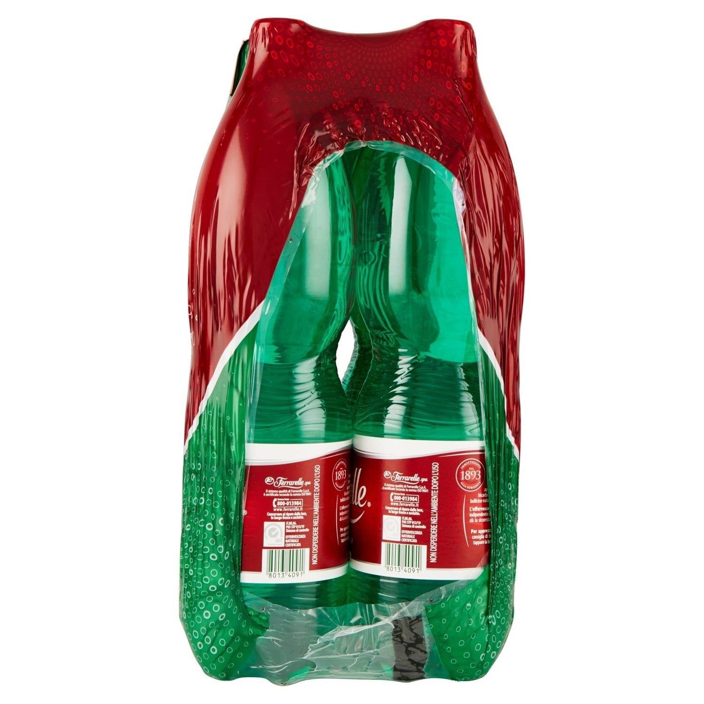 Ferrarelle Acqua Minerale Effervescente Naturale 1.5L (Confezione da 6)