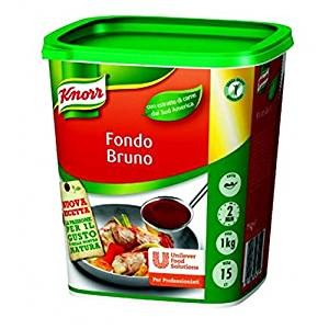 Knorr Fondo Bruno in Pasta Confezione in Secchio da 1 chilogrammo