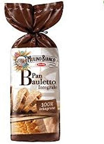 12 x PAN BAULETTO INTEGRALE MULINO BIANCO PANE A FETTE SALUTE 400 GR DIETA SANO