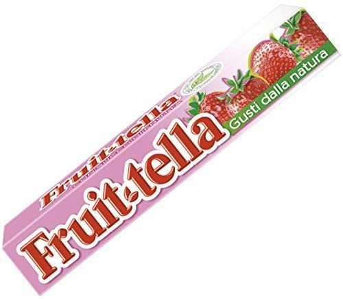 20 PACCHETTI CARAMELLE MORBIDE FRUITTELLA FRAGOLA STRAWBERRY STICK CARAMELLA