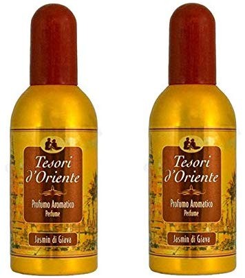 2x TESORI D'ORIENTE JASMIN DI GIAVA EDT 100ml Profumo Vapo Eau de toilette