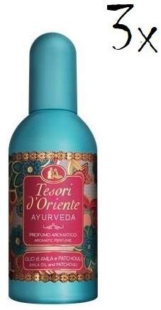3 X Tesori d 'oriente Ayurveda Profumo EDT 100 ML SPRAY Eau de Toilette in Italia
