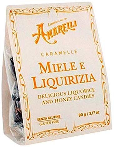 AMARELLI - CARAMELLE MIELE E LIQUIRIZIA 90 GR