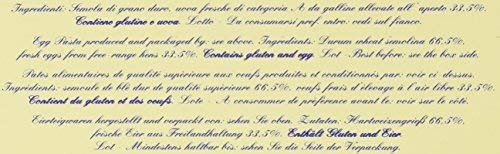 Artigiano Pastaio Formato Taglierini all'Uovo N.11 Cavalier Giuseppe Cocco Fara San Martino Abruzzo - 250 g